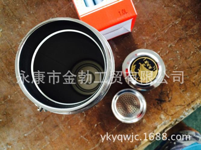工贸一体定制不锈钢托玛琳纳米能量杯 大容量广告礼品杯的营销利器